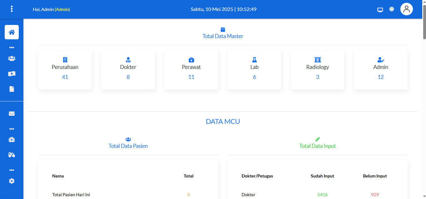 Aplikasi Klinik Pengelolaan Administrasi, Pelayanan, Pelaporan Pasien