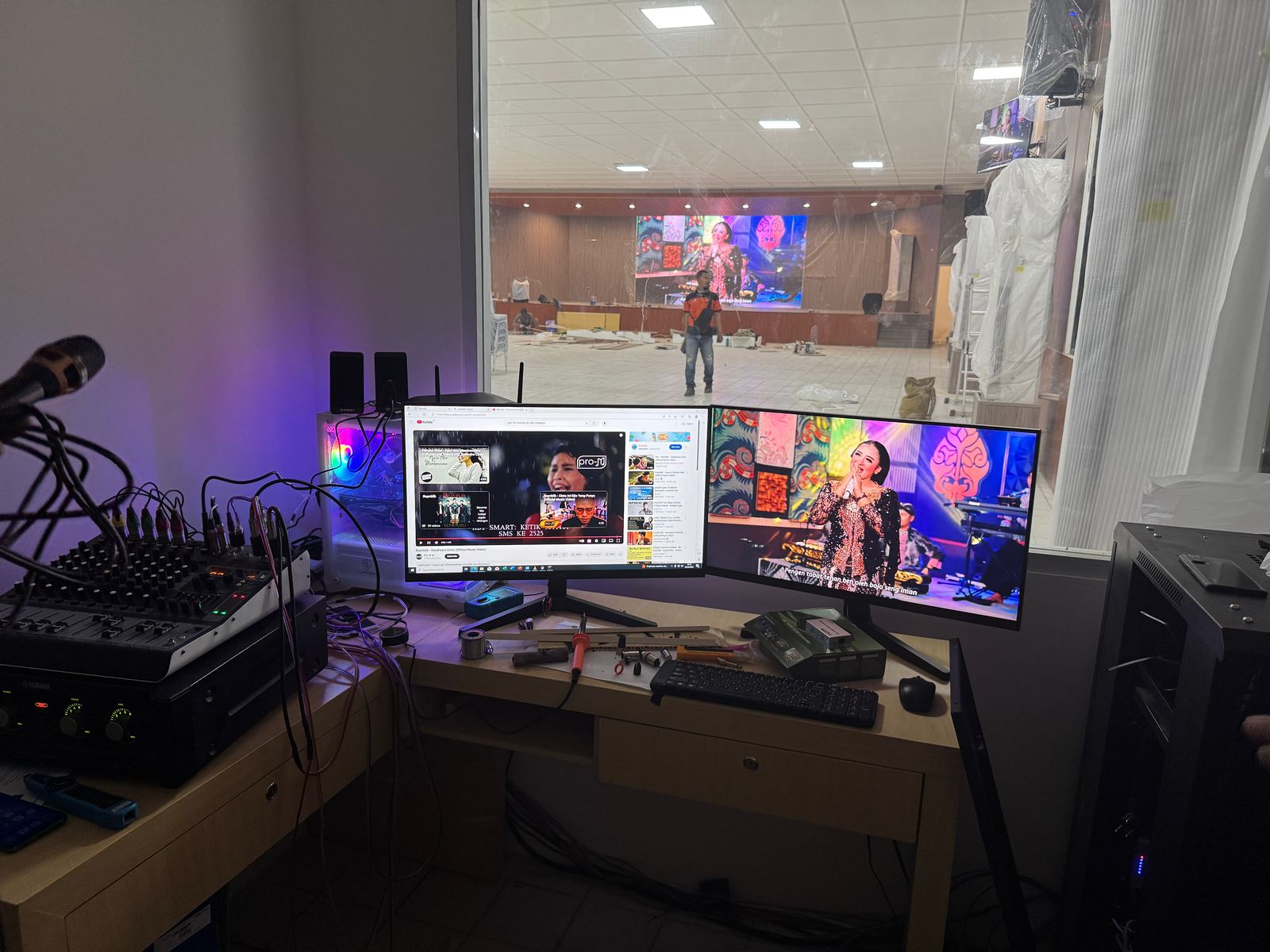 Pemasangan Kampus CIC Multimedia dan Sound System